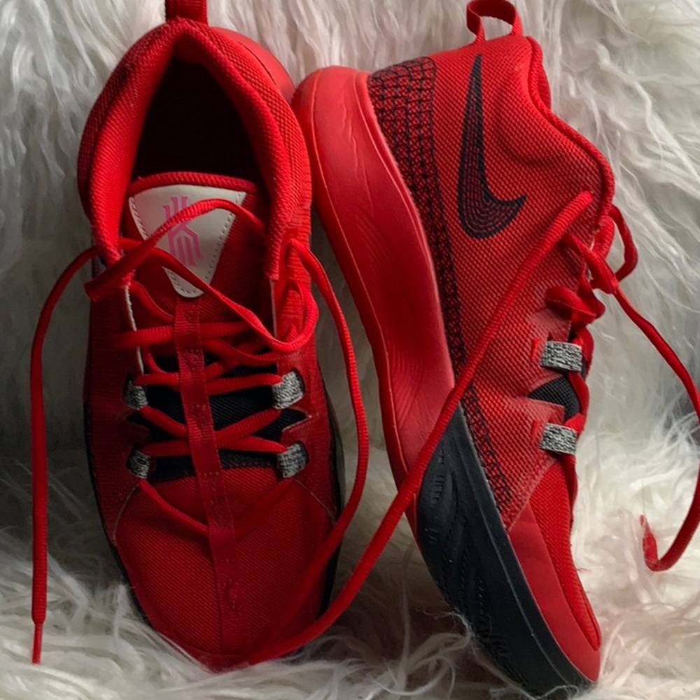 Nike Kids Red basketball shoes